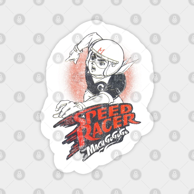 SPEED RACER MACH GOGOGO RETRO Magnet by mobilmogok99