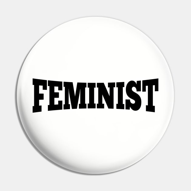 Feminist Pin by Hayderparker123