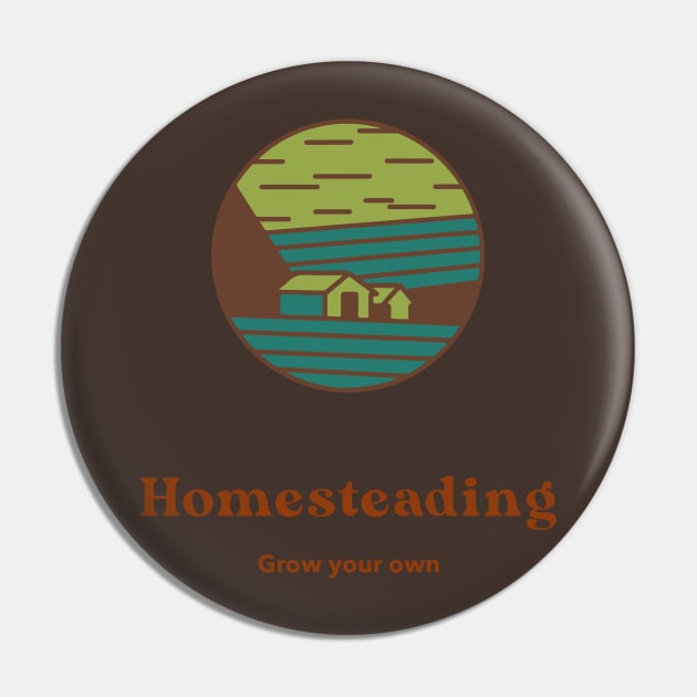 Homesteading Pin by Poggeaux