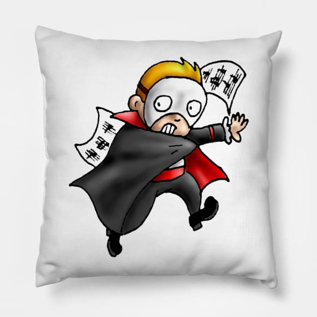 Musical Phantom Pillow by FieryWolf