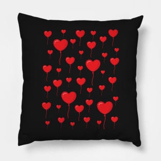 Balloon Hearts - Pattern Pillow