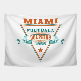 Retro Miami Dolphins Tapestry