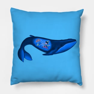 Meeting in the whale Pillow