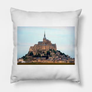 Mont Saint Michel Normandy France Pillow