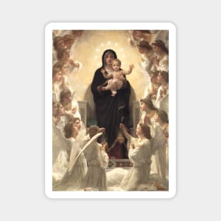 Regina Angelorum by Bouguereau Magnet