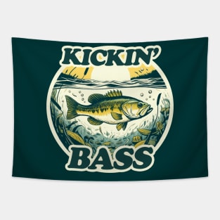 Largemouth Bass Humor Tapestry