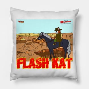 Flash Kat Pillow