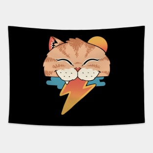 Retro Cat Tapestry