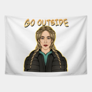 Adventure and Exploration - Go Outside Tapestry