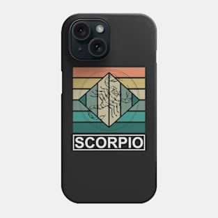 SCORPIO Zodiac Vintage Phone Case