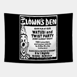 The Clown's Den Night Club - Phoenix Arizona 1974 Tapestry