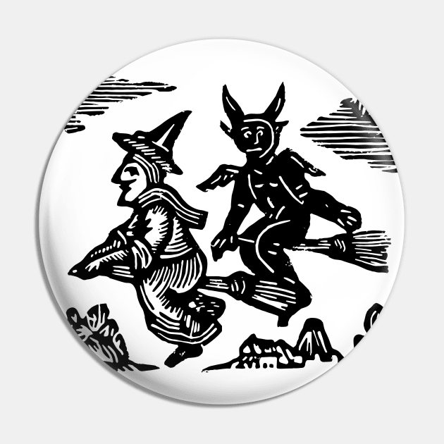 Night Ride (Black Ink Version) Pin by LaForma