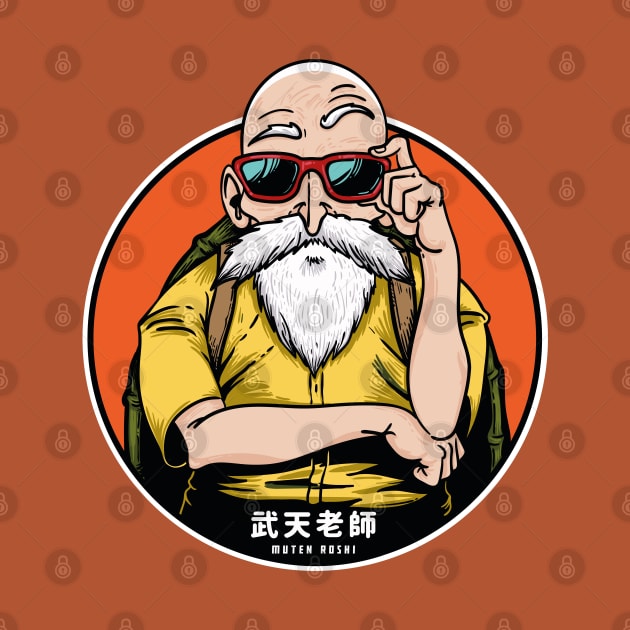 keme sennin - muten roshi by Playground