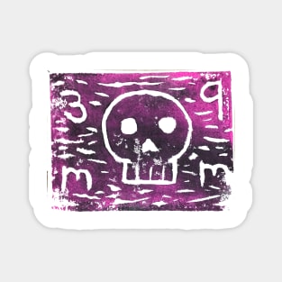 39 Lashes Memento Mori Magnet