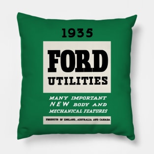 1935 FORD UTILITIES - brochure Pillow