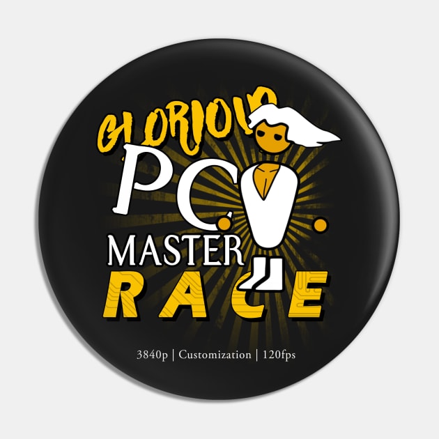 Glorious PC Master Race Pin by 666hughes