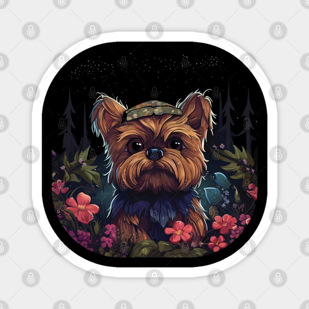 Yorkshire Terrier Magnet by SquishyKitkat