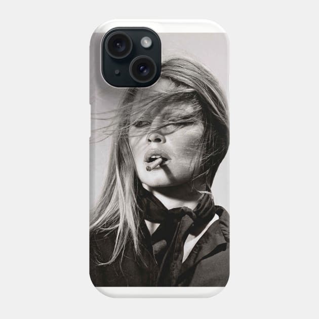 pretty smoke bardot Phone Case by ellman708