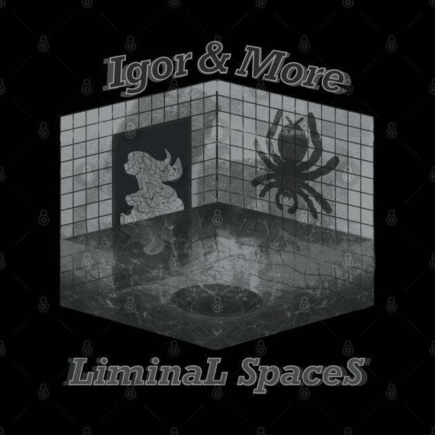 Igor & More Tarantula Liminal Spaces Grey by IgorAndMore