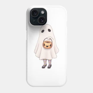 Ghost Trick or Treating Phone Case