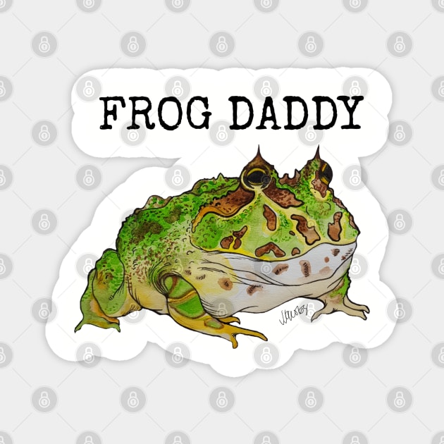 Frog Daddy Magnet by JJacobs