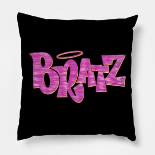 brunette bratz doll with pink sunglasses Throw Pillow for Sale by Virgo  Sun