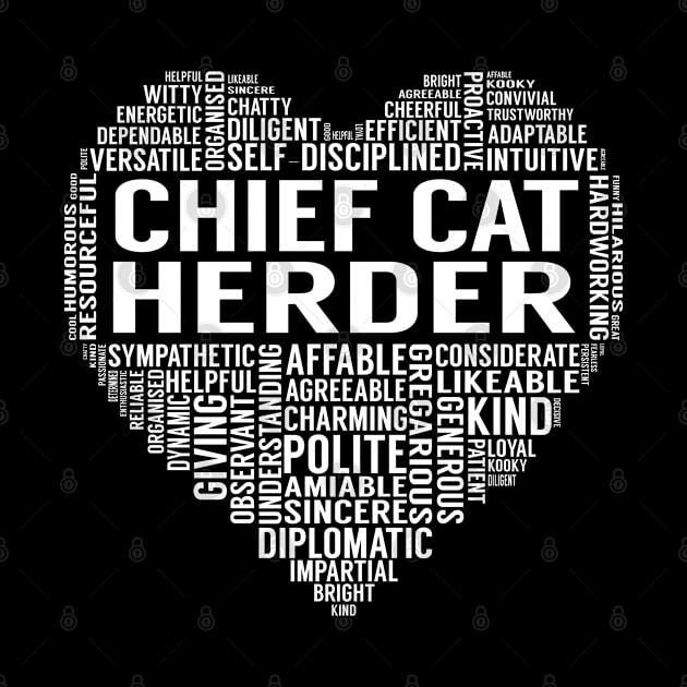 Chief Cat Herder Heart by LotusTee