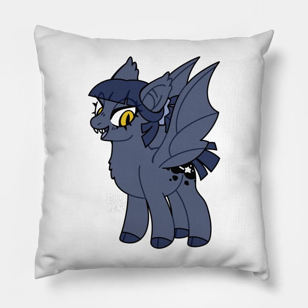 Bat Pony (gen 4) Pillow by paperstarzz