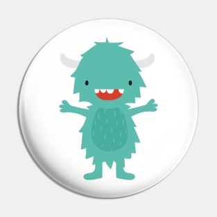 Cute little yeti Pin