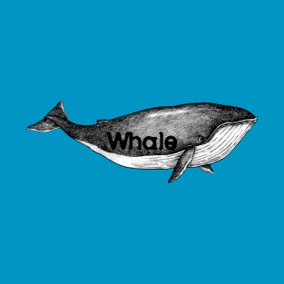 Whale design illustration T-Shirt