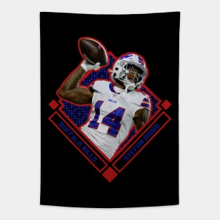 Stefon Diggs Diamond Style Tapestry