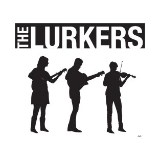 The Lurkers: Subversive homespun bluegrass T-Shirt