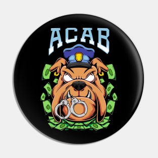 ACAB Bulldog Pin