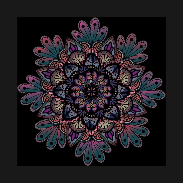 Star Mandalas 091 (Style:6) by luminousstore