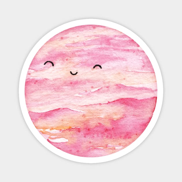 venus cute planet Magnet by shoko