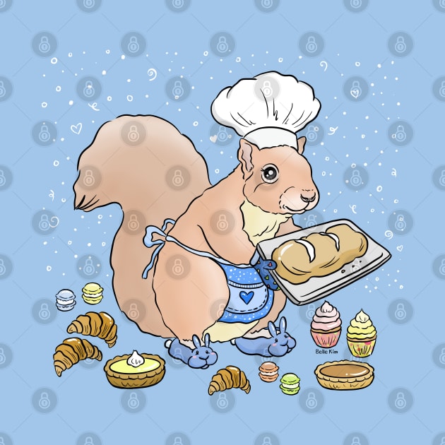 Squirrel baker by doodletokki