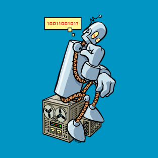 Robot Thinker T-Shirt