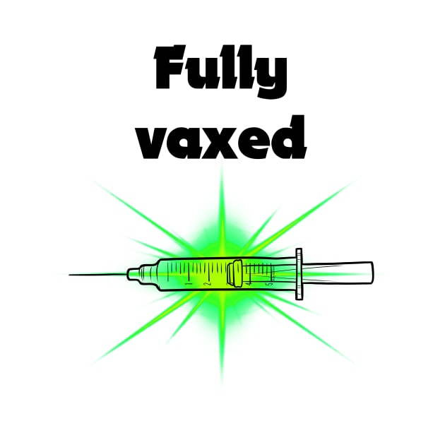 fully vaxed w syringe - for bright backgrounds by RubyMarleen