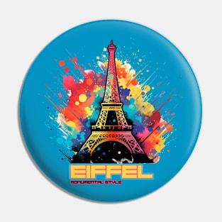 Eiffel tower by Monumental.Style Pin