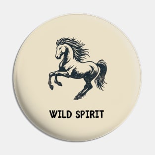 Wild Spirit - Wild Horse Design Pin