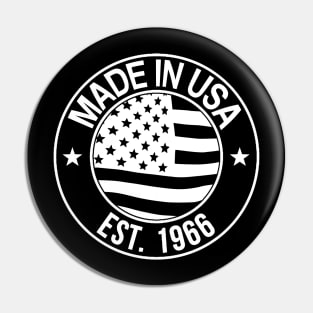 Made in USA Est. 1966 Pin