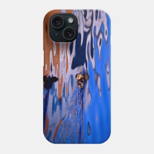 duckling red blue Phone Case