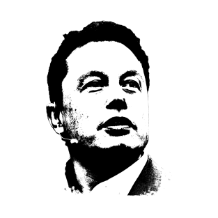 Elon Musk Portrait Pop Art T-Shirt