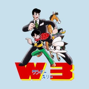 Wonder 3 The Amazing 3 Osamu Tezuka T-Shirt