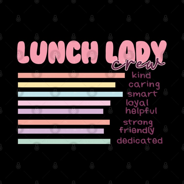 Lunch Lady Crew Retro Style by Pop Cult Store
