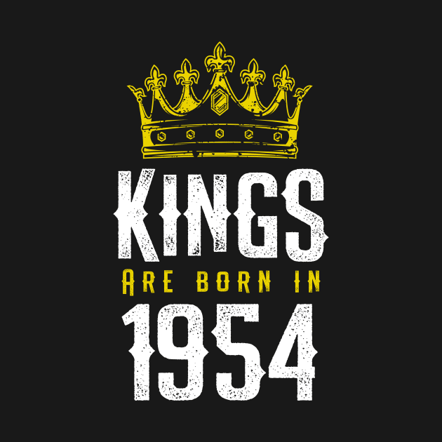 kings are born 1954 birthday quote crown king birthday party gift by thepersianshop