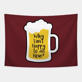 Beer Happy Hour Tapestry