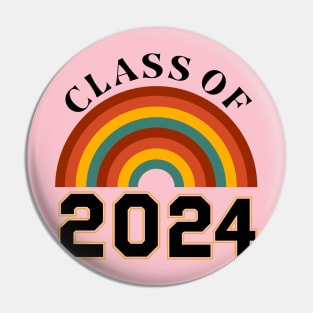 Class of 2024 Senior Graduation Gifts Funny Graduate 2024 T-Shirt Pin