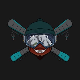 Skiing Devil (no caption) T-Shirt