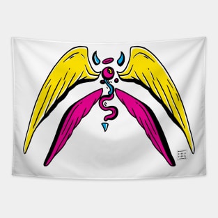 CMYK Angel Eye Tapestry